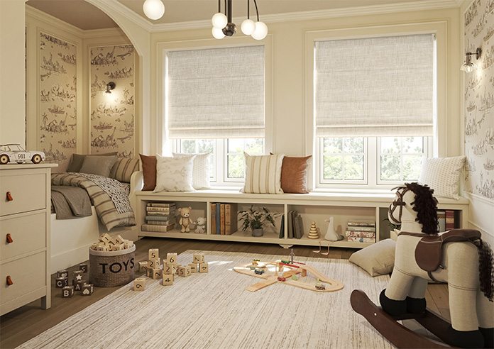 Kildare, Barley - Twist&Fit Roman Blind - Image 6